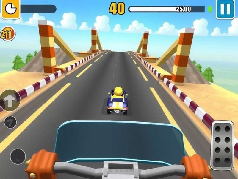 Tuk Tuk Dash India Gameplay Screenshot